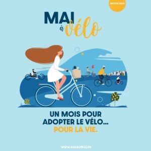 Affiche Mai à Vélo 2024
